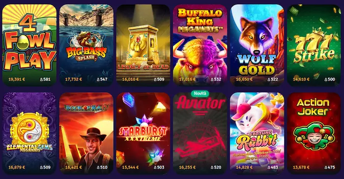 Ardente Casino Italia live